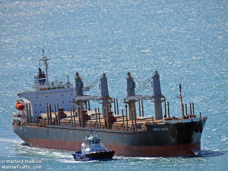 sophia ocean (Bulk Carrier) - IMO 9199830, MMSI 353715000, Call Sign 3FBR6 under the flag of Panama