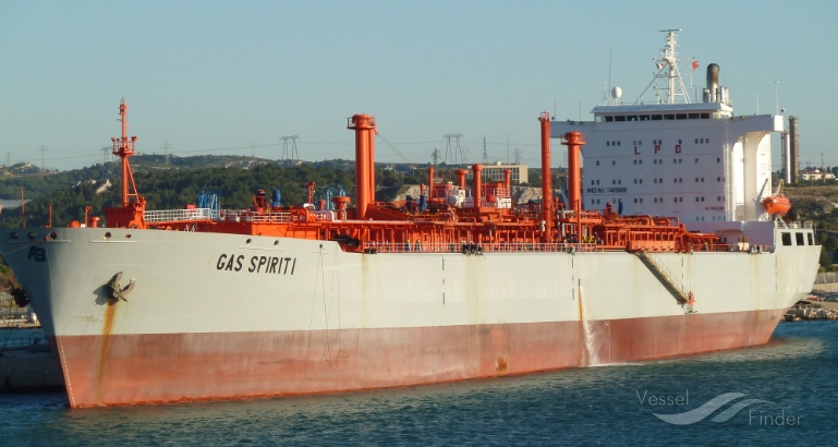 gas spirit i (LPG Tanker) - IMO 7411569, MMSI 355778000, Call Sign 3EMT8 under the flag of Panama