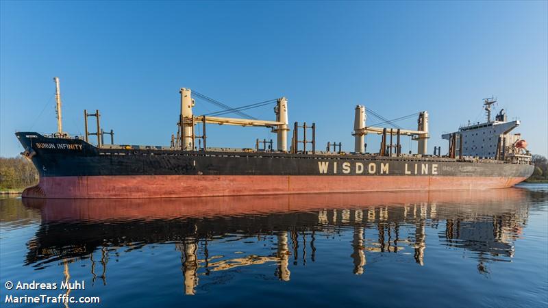 bunun infinity (Bulk Carrier) - IMO 9732436, MMSI 355825000, Call Sign 3FPZ5 under the flag of Panama