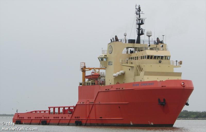 ross chouest (Offshore Tug/Supply Ship) - IMO 9085833, MMSI 366342000, Call Sign WCW7550 under the flag of United States (USA)