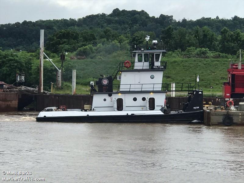 milton (Tug) - IMO , MMSI 367662440, Call Sign WDH8880 under the flag of United States (USA)