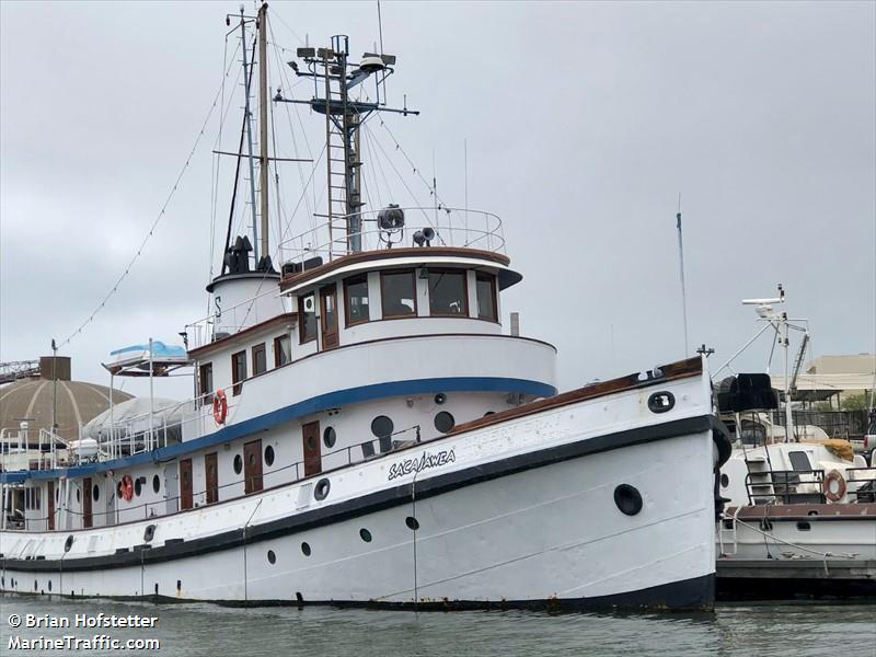 sacajawea (Passenger ship) - IMO , MMSI 368158120, Call Sign WDL7210 under the flag of United States (USA)