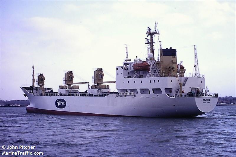 kai de (Refrigerated Cargo Ship) - IMO 8421286, MMSI 371790000, Call Sign H3XA under the flag of Panama