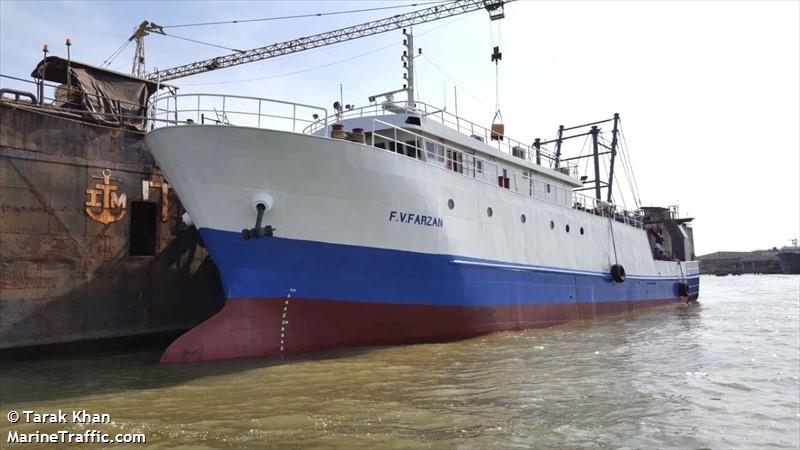 fv farzan (Fishing vessel) - IMO , MMSI 405000111 under the flag of Bangladesh