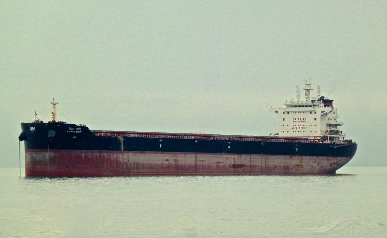 vishva jyoti (Bulk Carrier) - IMO 9603881, MMSI 419000302, Call Sign AVLQ under the flag of India