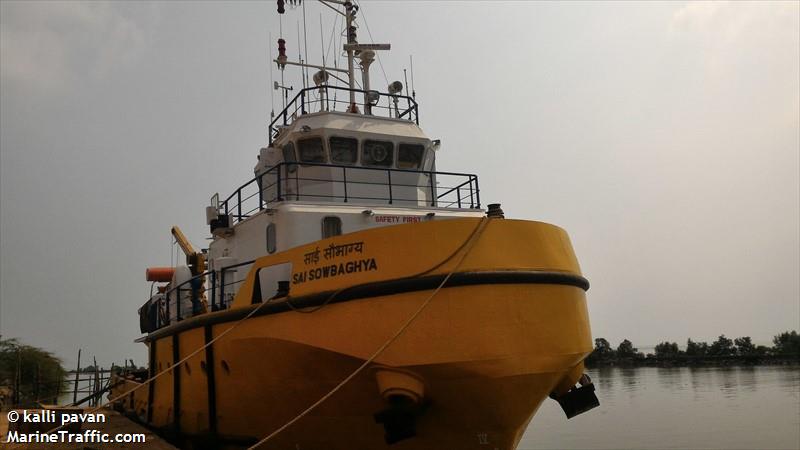 sai sowbaghya (Utility Vessel) - IMO 9774977, MMSI 419001013, Call Sign AWLB under the flag of India