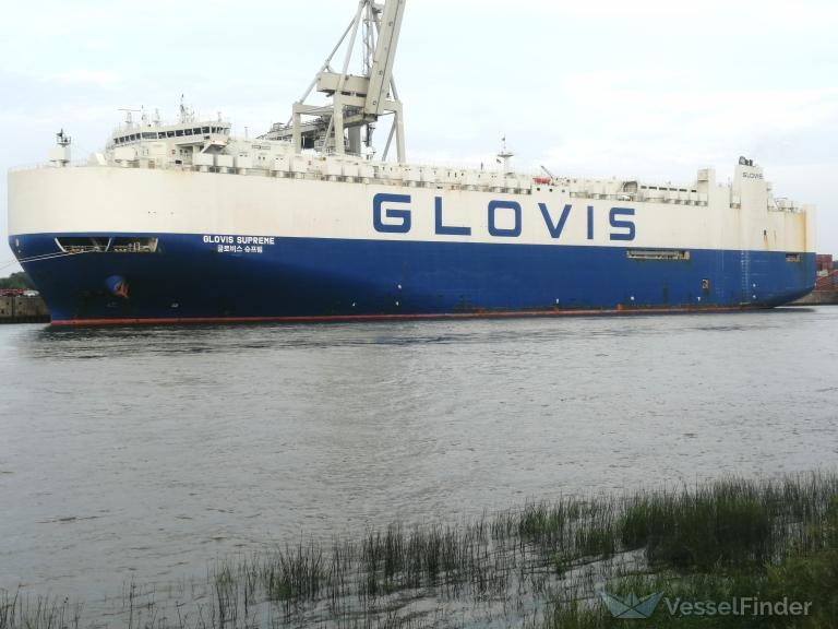 glovis supreme (Vehicles Carrier) - IMO 9674177, MMSI 441133000, Call Sign D8GM under the flag of Korea
