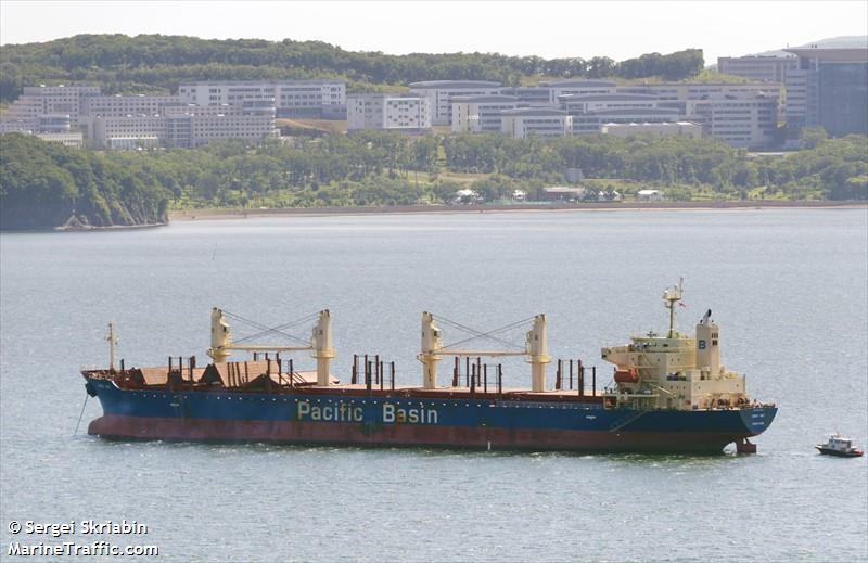 corio bay (Bulk Carrier) - IMO 9311426, MMSI 477125800, Call Sign VRBU9 under the flag of Hong Kong