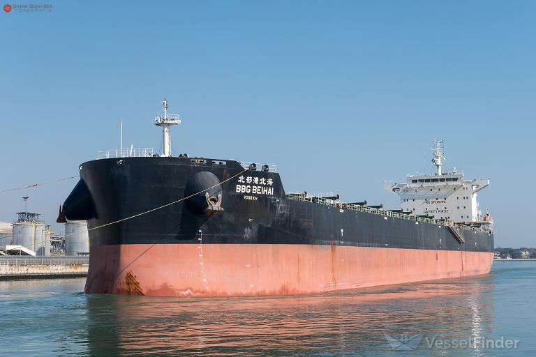 bbg beihai (Bulk Carrier) - IMO 9847396, MMSI 477410900, Call Sign VRSW8 under the flag of Hong Kong