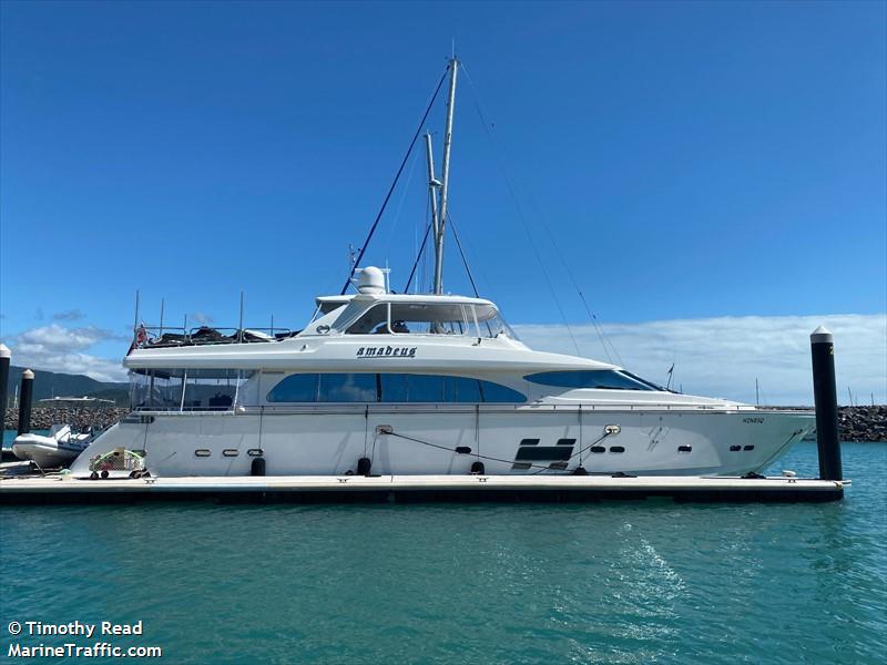 amadeus (Other type) - IMO , MMSI 503102670 under the flag of Australia