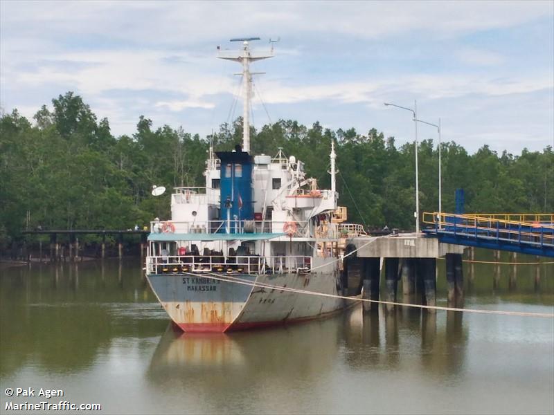 km.st.kambria3 (Cement Carrier) - IMO 8820602, MMSI 525010373, Call Sign YBDN2 under the flag of Indonesia