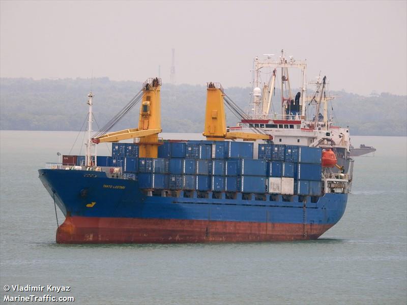 tanto lestari (Cargo ship) - IMO , MMSI 525016495, Call Sign PMZI under the flag of Indonesia