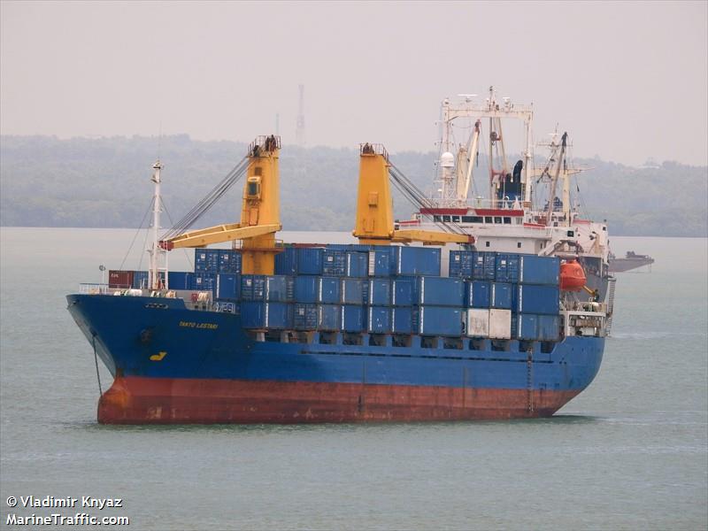 tanto lestari (Container Ship) - IMO , MMSI 525016495, Call Sign PMZI under the flag of Indonesia
