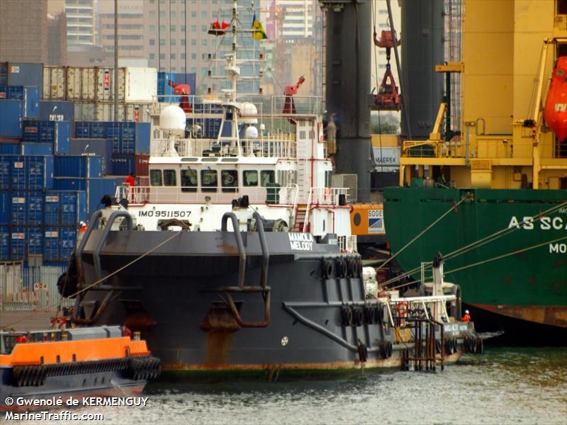 mamola melody (Offshore Tug/Supply Ship) - IMO 9511507, MMSI 538006269, Call Sign V7AF8 under the flag of Marshall Islands