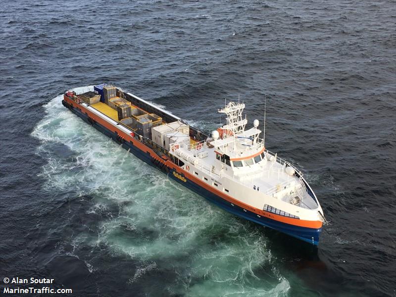 liam j mccall (Offshore Tug/Supply Ship) - IMO 9802554, MMSI 538008473, Call Sign V7A2399 under the flag of Marshall Islands