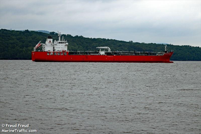 solar sheridan (Chemical/Oil Products Tanker) - IMO 9877652, MMSI 538008707, Call Sign V7A2676 under the flag of Marshall Islands