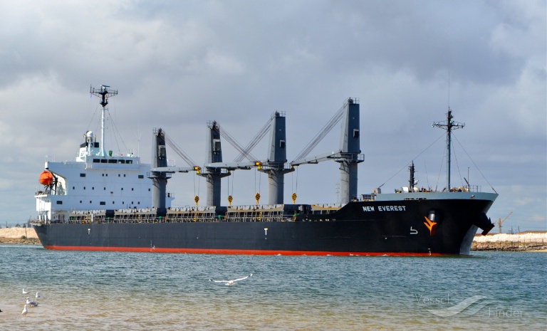 everest k (Bulk Carrier) - IMO 9472696, MMSI 538009154, Call Sign V7A4389 under the flag of Marshall Islands