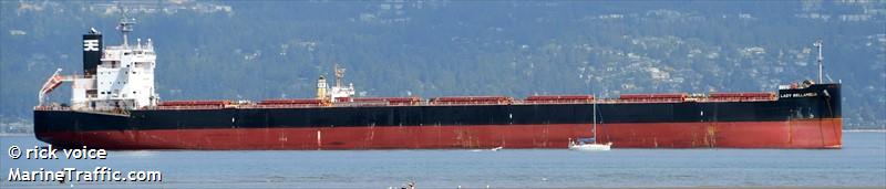 lady bellamelia (Bulk Carrier) - IMO 9876919, MMSI 563119800, Call Sign 9V6908 under the flag of Singapore