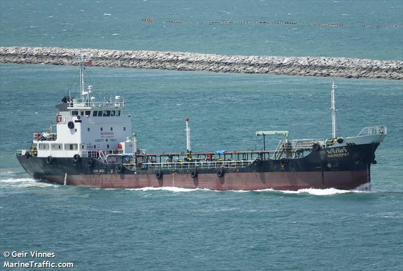 nareepat (Oil Products Tanker) - IMO 9124079, MMSI 567002860, Call Sign HSB7521 under the flag of Thailand