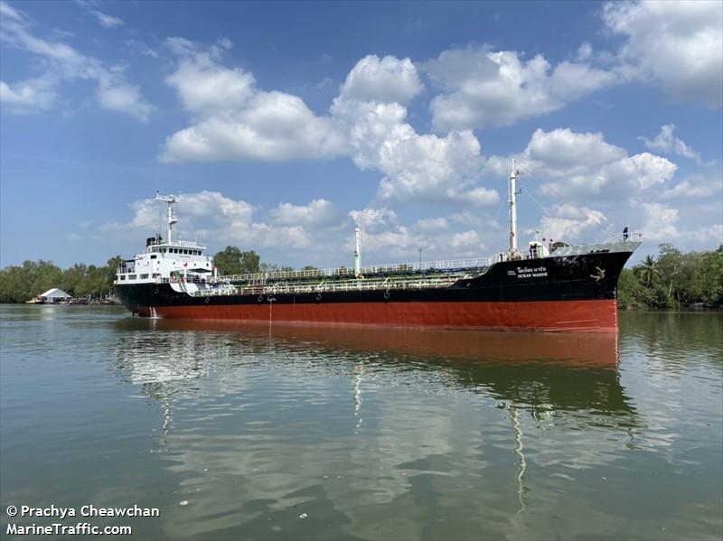 ocean marine (Oil Products Tanker) - IMO 8020692, MMSI 567005500, Call Sign HSB2300 under the flag of Thailand
