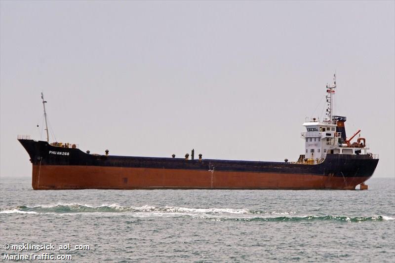 phu an 268 (General Cargo Ship) - IMO 9549293, MMSI 574908000, Call Sign XVXI under the flag of Vietnam