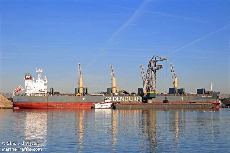 august oldendorff (Bulk Carrier) - IMO 9692686, MMSI 636020285, Call Sign D5YN5 under the flag of Liberia