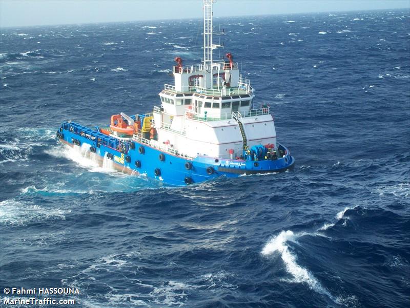 sarost 5 (Offshore Tug/Supply Ship) - IMO 9537836, MMSI 672707000, Call Sign TSNS under the flag of Tunisia