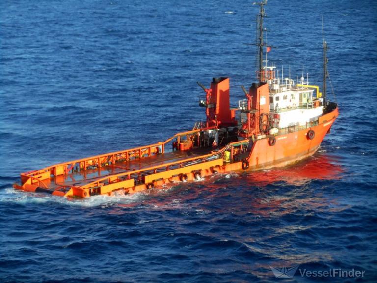 maridive 9 (Offshore Tug/Supply Ship) - IMO 8310918, MMSI 672740000, Call Sign 3V5420 under the flag of Tunisia