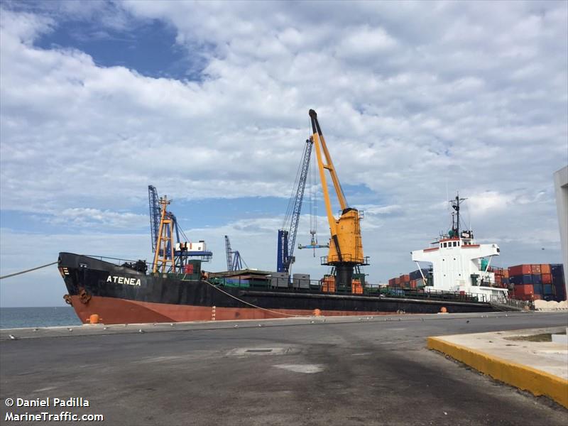 atenea (General Cargo Ship) - IMO 7119991, MMSI 720605000, Call Sign CPB2748 under the flag of Bolivia