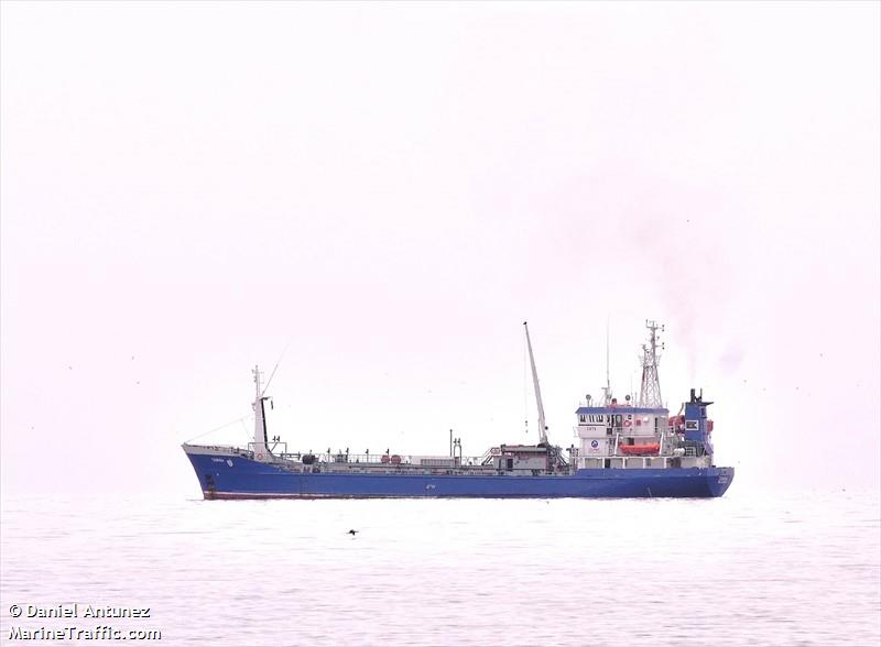 tamina (Oil Products Tanker) - IMO 7805150, MMSI 725001467, Call Sign CBTK under the flag of Chile