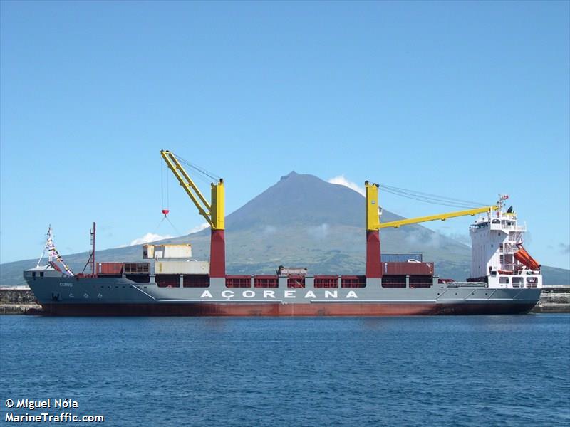 corvo (General Cargo Ship) - IMO 9381275, MMSI 204709000, Call Sign CSBH under the flag of Azores