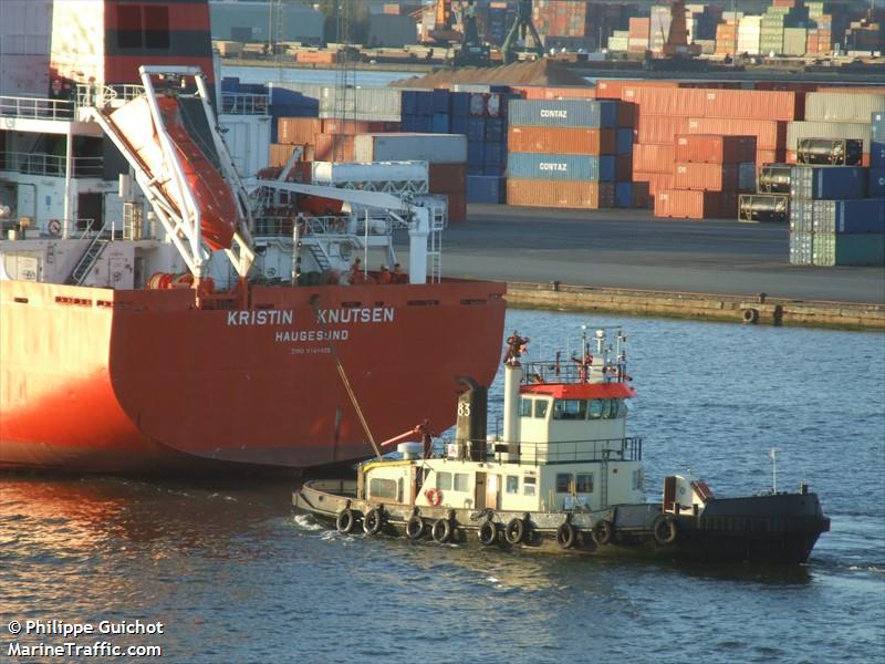 tug 83 (Tug) - IMO , MMSI 205264890, Call Sign OT 2648 under the flag of Belgium