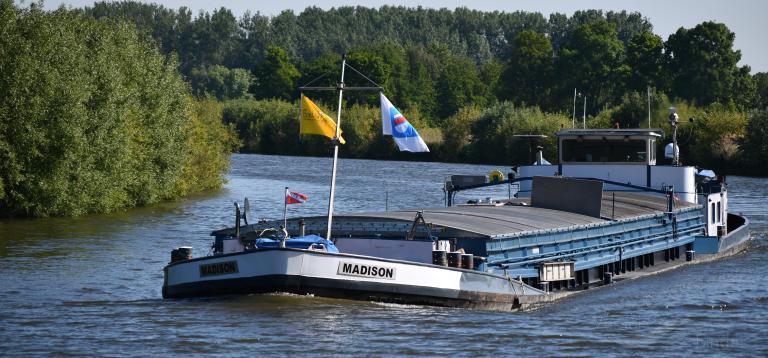 madison (Cargo ship) - IMO , MMSI 205277990, Call Sign OT2779 under the flag of Belgium