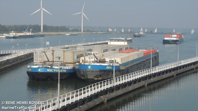 msc poolster (Cargo ship) - IMO , MMSI 205532590, Call Sign OT5325 under the flag of Belgium