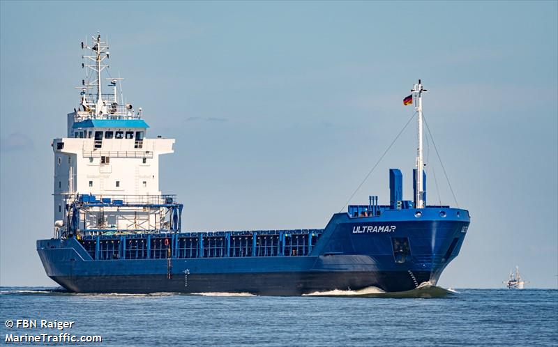 ultramar (General Cargo Ship) - IMO 9167320, MMSI 209662000, Call Sign P3WF9 under the flag of Cyprus