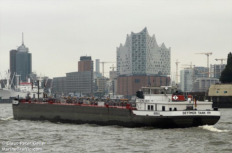 dettmer tank 179 (Other type) - IMO , MMSI 211214670, Call Sign DJ3298 under the flag of Germany