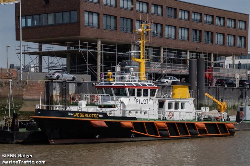 weserlotse (Pilot Vessel) - IMO 9154804, MMSI 211233660, Call Sign DBLF under the flag of Germany