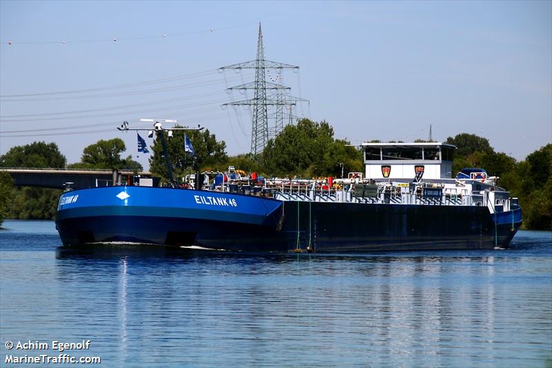 eiltank 46 (Tanker) - IMO , MMSI 211496500, Call Sign DA7774 under the flag of Germany