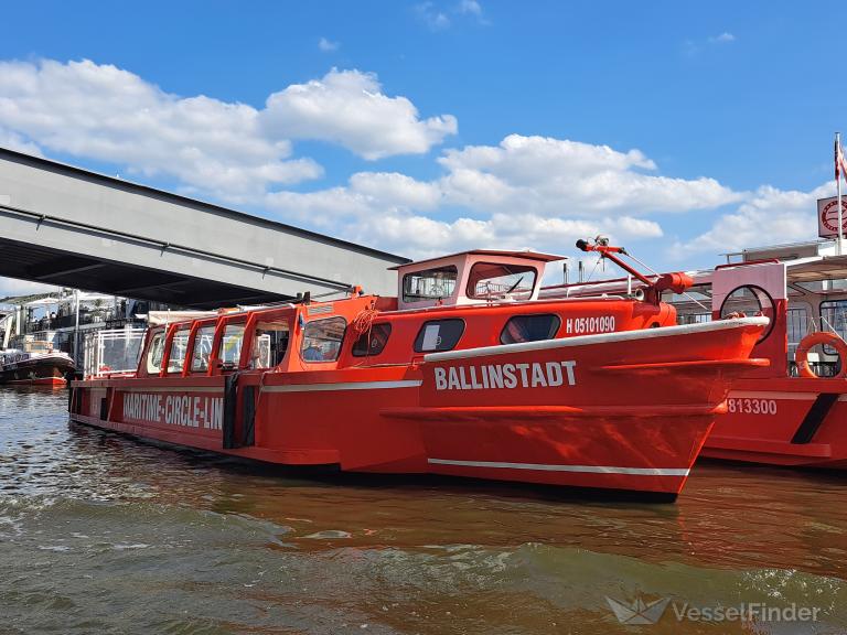 ballinstadt (Passenger ship) - IMO , MMSI 211532590, Call Sign DB5031 under the flag of Germany