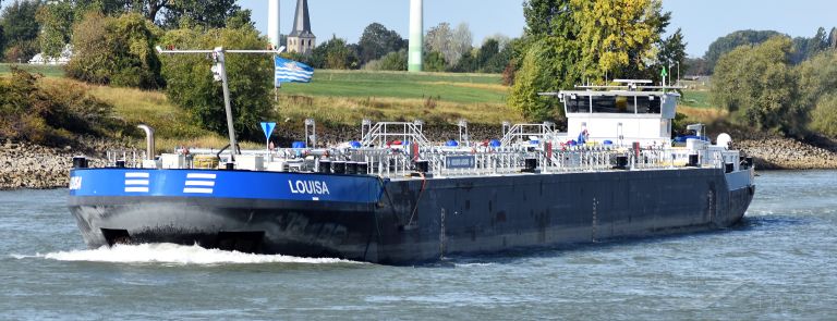 louisa (Tanker) - IMO , MMSI 211748260, Call Sign DG7034 under the flag of Germany