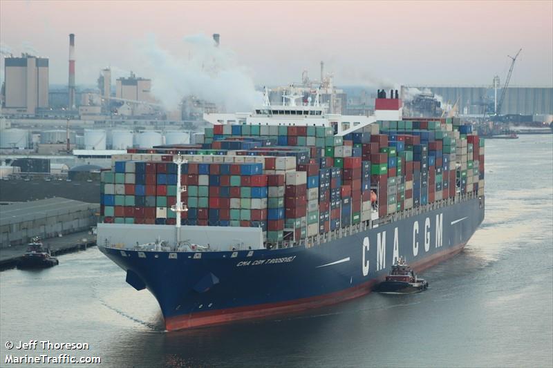 cma cgm t.roosevelt (Container Ship) - IMO 9780873, MMSI 215251000, Call Sign 9HA5029 under the flag of Malta