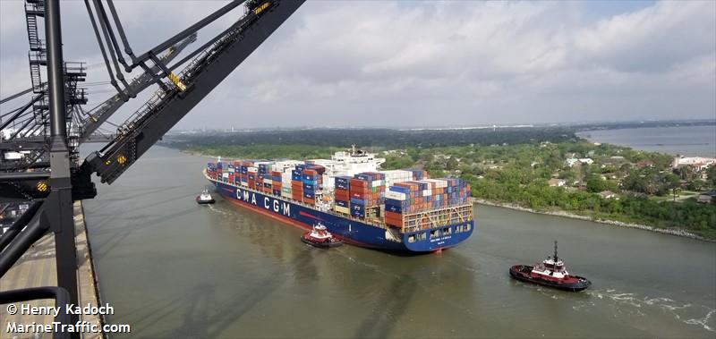 cma cgm la scala (Container Ship) - IMO 9450612, MMSI 215293000, Call Sign 9HA5044 under the flag of Malta