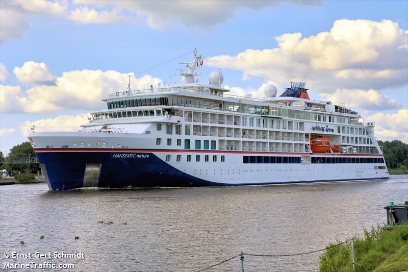 hanseatic nature (Passenger (Cruise) Ship) - IMO 9817133, MMSI 215768000, Call Sign 9HA5276 under the flag of Malta