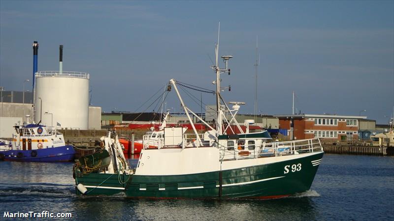 amalie benjamin a59 (Fishing vessel) - IMO , MMSI 219005867, Call Sign OYKB under the flag of Denmark