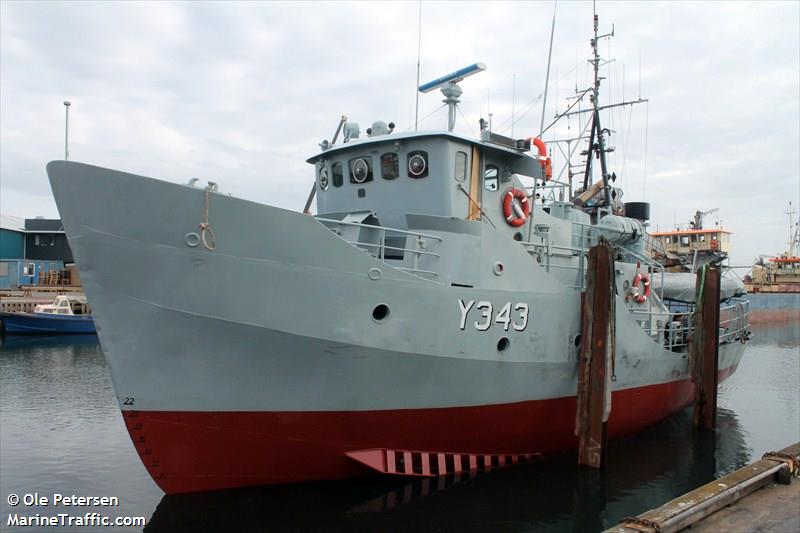 y343 lunden (Other type) - IMO , MMSI 219015455 under the flag of Denmark