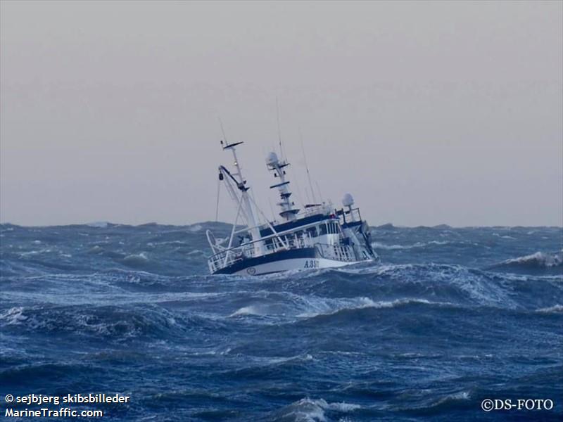 a 357 hanne due (Fishing vessel) - IMO , MMSI 219106000, Call Sign OZUE under the flag of Denmark