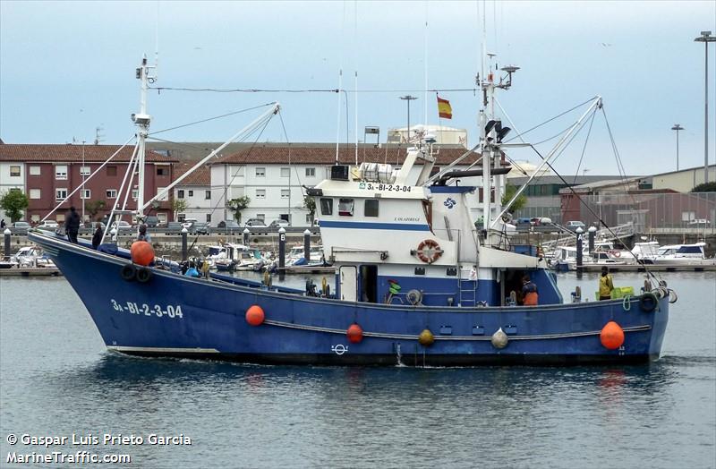 gure itxas begi (Fishing vessel) - IMO , MMSI 224144750, Call Sign EA2757 under the flag of Spain