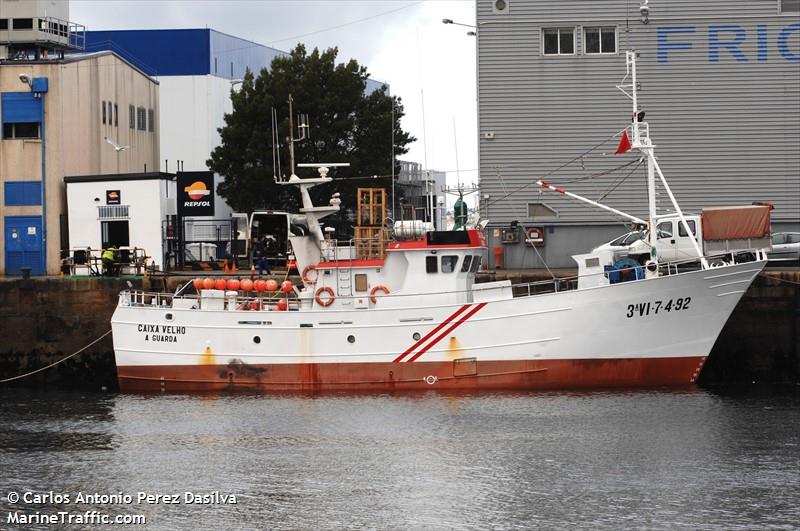 caixa velho (Fishing vessel) - IMO , MMSI 224176370, Call Sign EA5639 under the flag of Spain