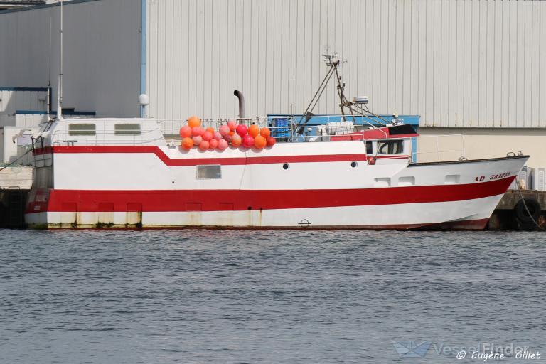fv larche dallian (Fishing vessel) - IMO , MMSI 227311000, Call Sign FHGO under the flag of France