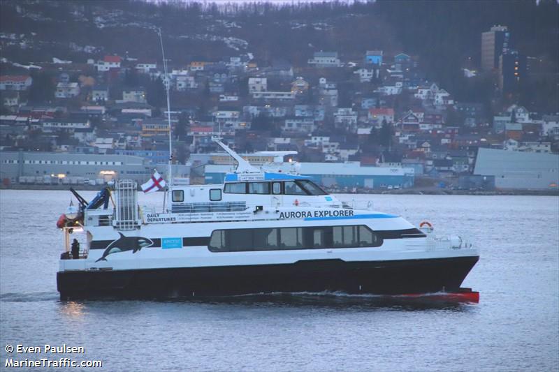 aurora explorer (Passenger Ship) - IMO 9196723, MMSI 231108438, Call Sign OZ2181 under the flag of Faeroe Islands